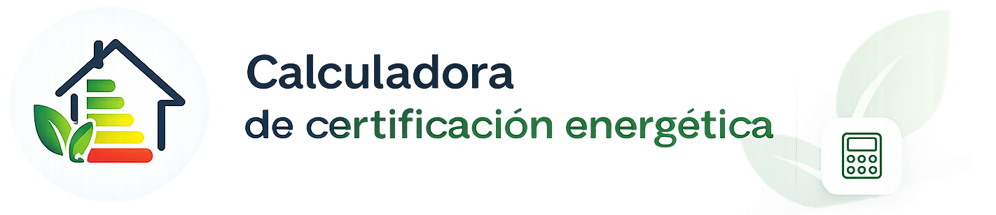 Calculadora de certificación energética