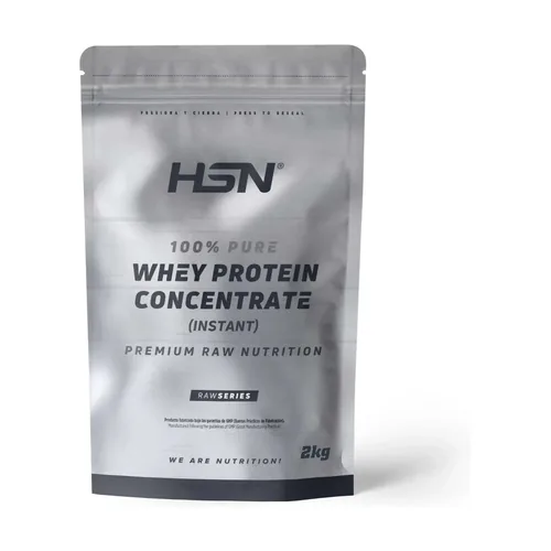Envase de HSN · 100% Whey Protein Concentrate, Neutro-lácteo · 2 kg